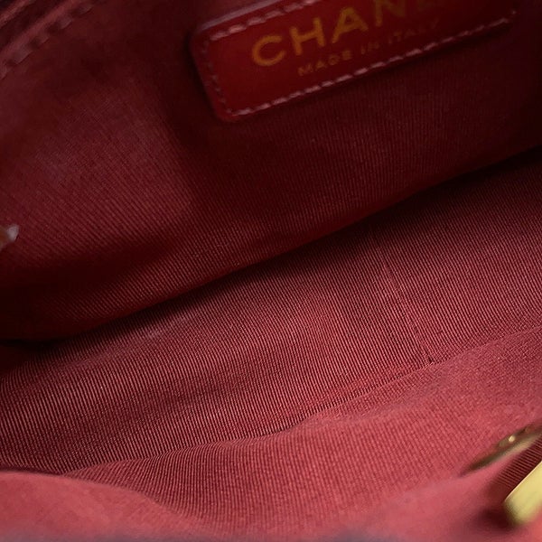 シャネル チェーンショルダーバッグ マトラッセ ココマーク ラムスキン AS2734 CHANEL 黒