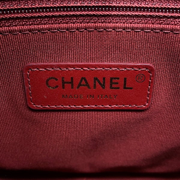 シャネル チェーンショルダーバッグ マトラッセ ココマーク ラムスキン AS2734 CHANEL 黒