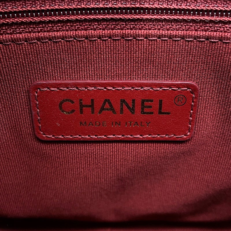 シャネル チェーンショルダーバッグ マトラッセ ココマーク ラムスキン AS2734 CHANEL 黒