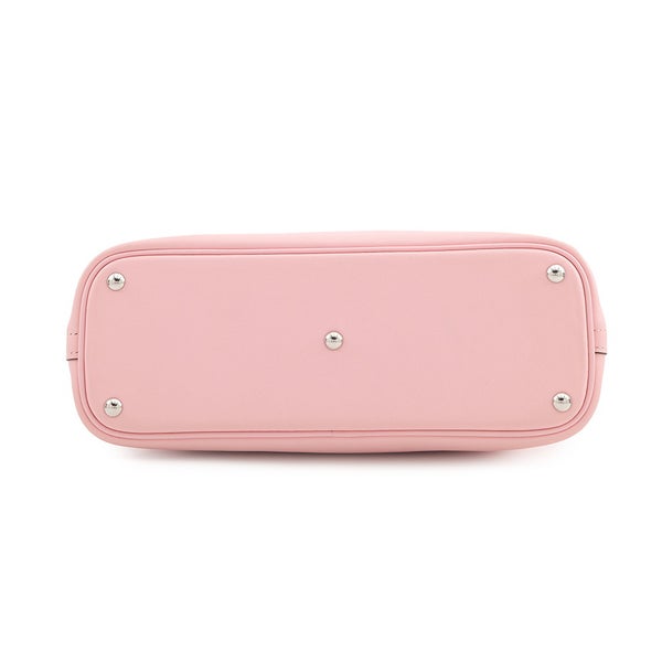 エルメス ハンドバッグ ボリード27 ローズサクラ/シルバー金具 スイフト X刻印 ２wayショルダー