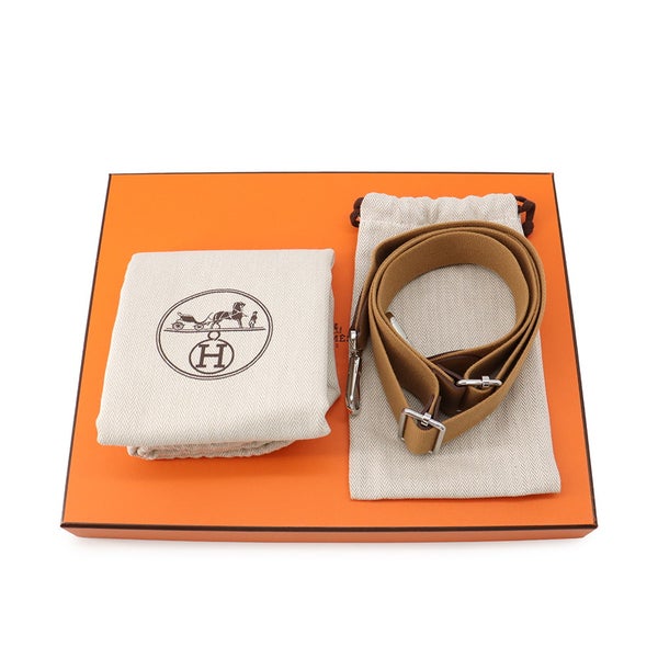 エルメス ショルダーバッグ エブリン3 23 ビスキュイ/シルバー金具 トリヨンクレマンス K刻印 HERMES Evelyne