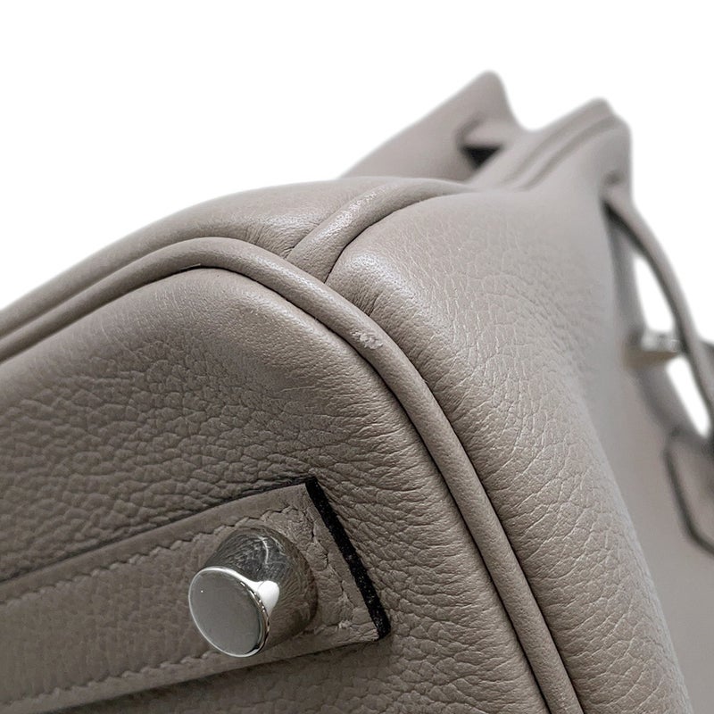 エルメス バーキン25 グリアスファルト/シルバー金具 トリヨンノヴィーヨ HERMES Birkin ハンドバッグ