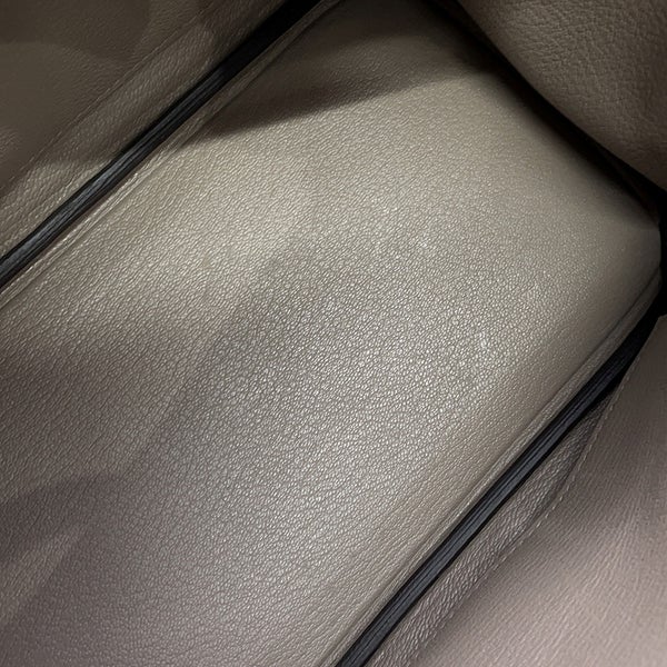 エルメス バーキン25 グリアスファルト/シルバー金具 トリヨンノヴィーヨ HERMES Birkin ハンドバッグ