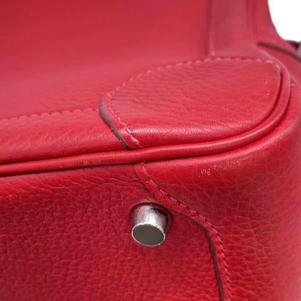 エルメス ハンドバッグ オムニバスPM ヴァーミリオン/シルバー金具 トリヨンクレマンス □H刻印 HERMES バッグ ソルド品