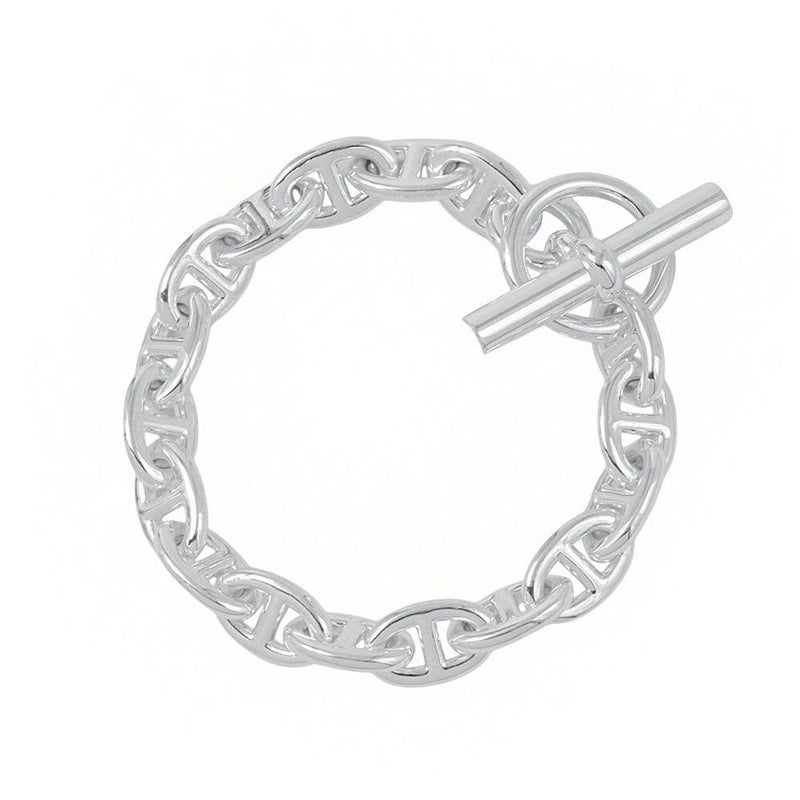 エルメス ブレスレット シェーヌダンクルPM 17コマ SV925シルバー HERMES ジュエリー