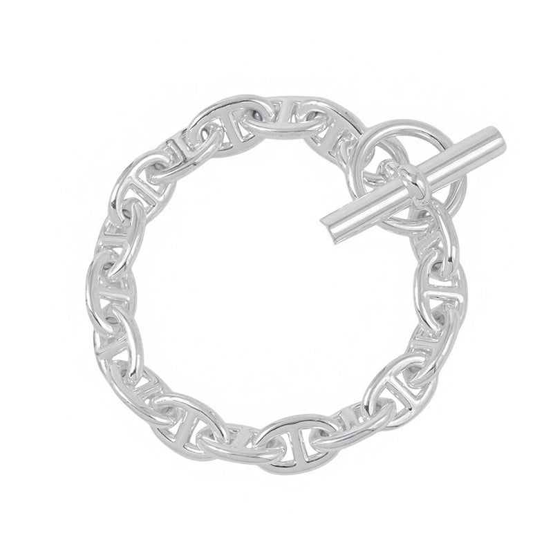 エルメス ブレスレット シェーヌダンクルPM 17コマ SV925シルバー HERMES ジュエリー