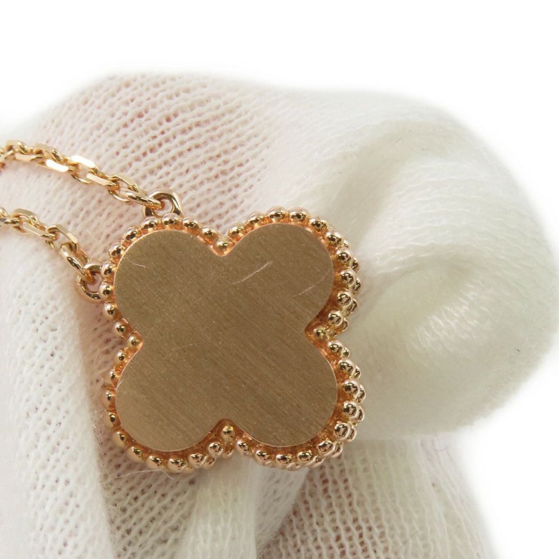 ヴァンクリーフ&アーペル ネックレス ヴィンテージ アルハンブラ ロードナイト ダイヤ 1P K18PG VCARP7TD00 2021年ホリデー限定