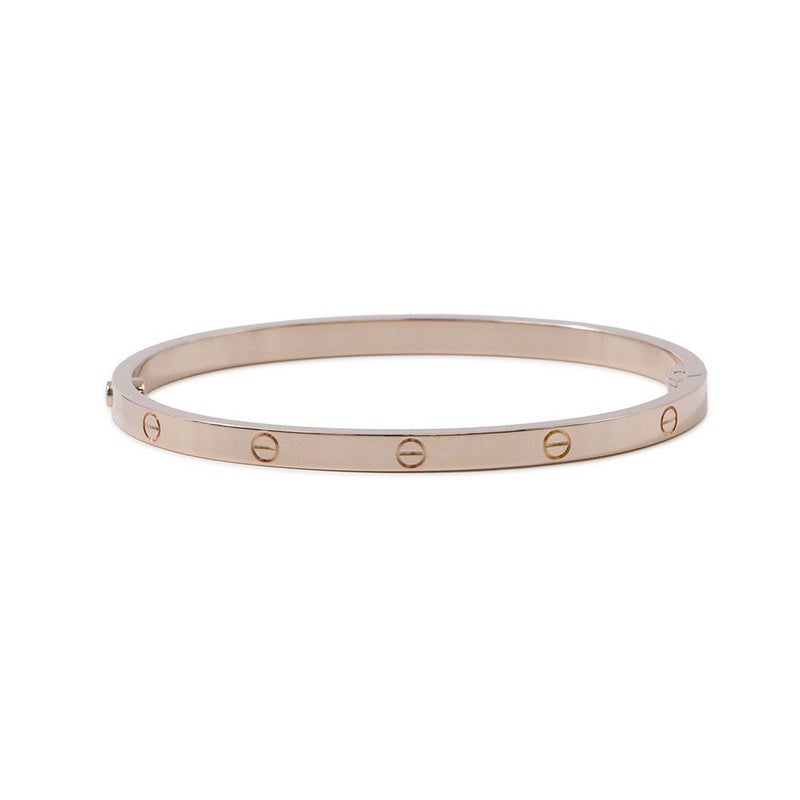 カルティエ ブレスレット ラブブレスSM スモールモデル K18PGピンクゴールド サイズ16 B6047316 LOVEブレスレット バングル