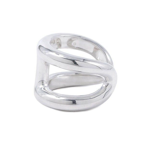 エルメス リング オスモズGM Osmose SV925シルバー リングサイズ52 HERMES ジュエリー 指輪