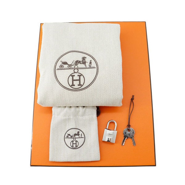 エルメス ハンドバッグ ピコタンロックPM エトゥープ/シルバー金具 トリヨンクレマンス U刻印