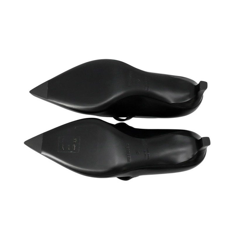 エルメス パンプス キアラ40 ケリーバックル カーフレザー レディースサイズ37 HERMES 黒