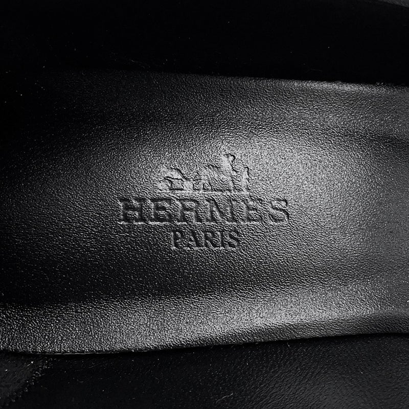 エルメス パンプス キアラ40 ケリーバックル カーフレザー レディースサイズ37 HERMES 黒