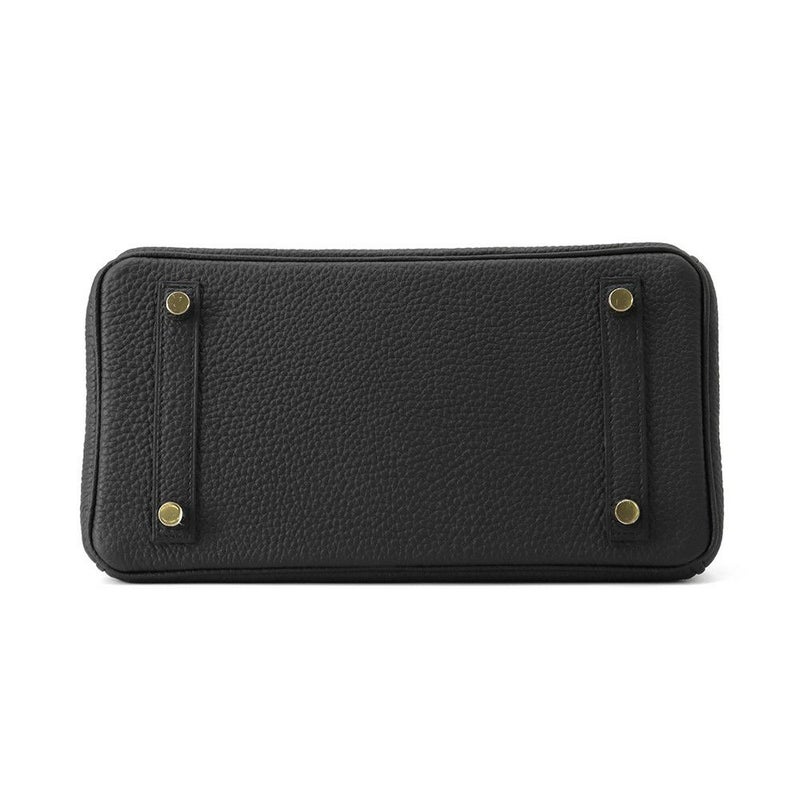 エルメス バーキン25 ブラック/ゴールド金具 トゴ K刻印 HERMES Birkin ハンドバッグ 黒