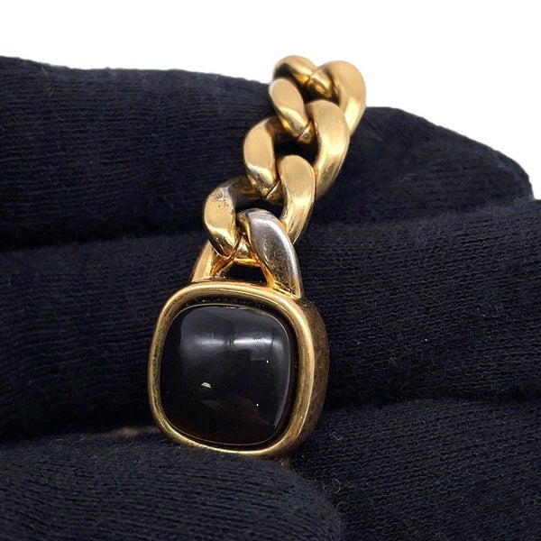 シャネル チェーンウォレット マトラッセ フェイクパール ミニ ラムスキン AP2932 CHANEL 黒