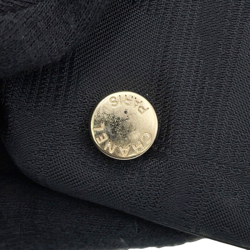 シャネル トートバッグ ニュートラベルライン トートMM ナイロン レザー A15991 CHANEL 黒