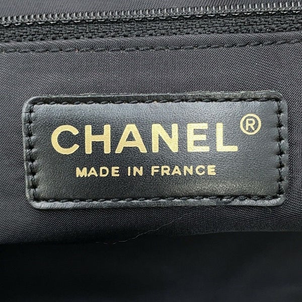 シャネル トートバッグ ニュートラベルライン トートMM ナイロン レザー A15991 CHANEL 黒