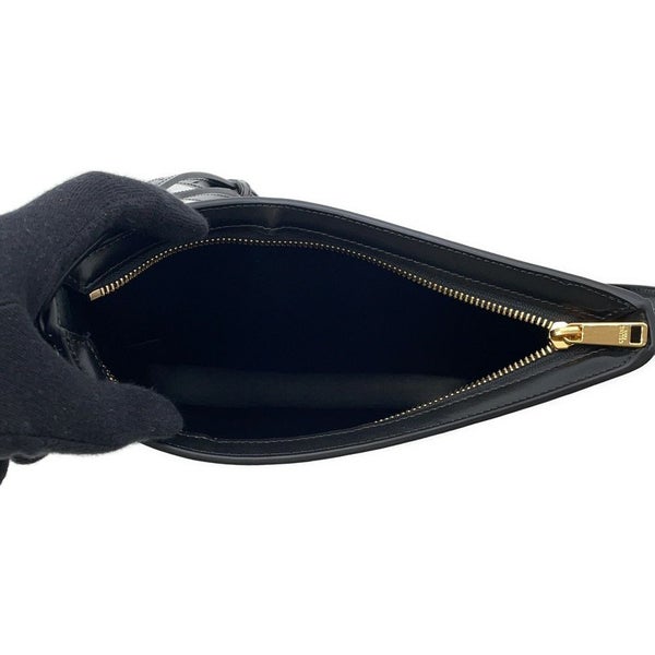 セリーヌ ショルダーバッグ クロックバッグ ミディアム 112273EWT.38NO CELINE バッグ 黒