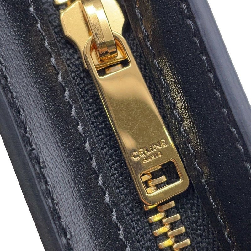 セリーヌ ショルダーバッグ クロックバッグ ミディアム 112273EWT.38NO CELINE バッグ 黒