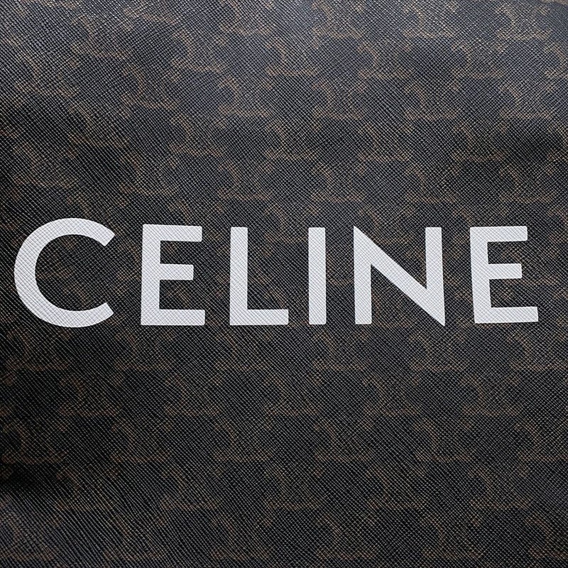 セリーヌ トートバッグ スモール バーティカル カバ トリオンフキャンバス CELINE バッグ