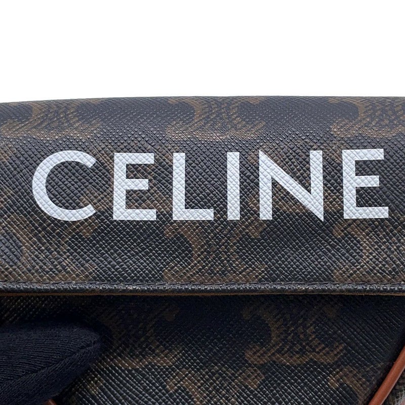 セリーヌ ショルダーバッグ ミニ トライアングル トリオンフ 195902 CELINE ポシェット