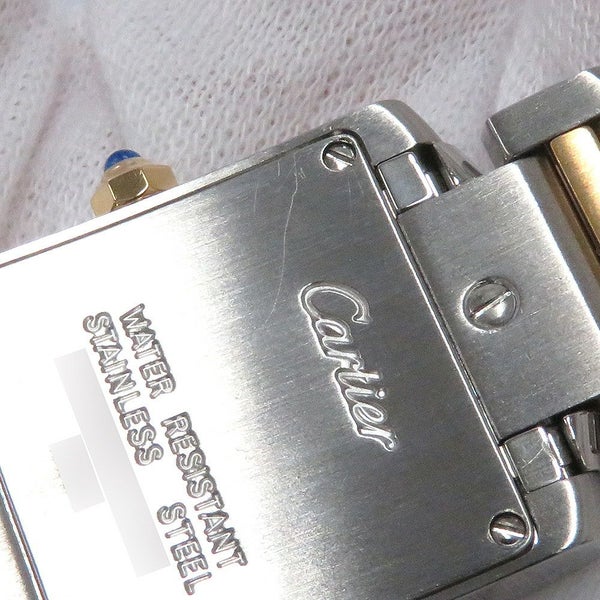 カルティエ タンク フランセーズ SM W51007Q4 Cartier 腕時計 クォーツ 白文字盤