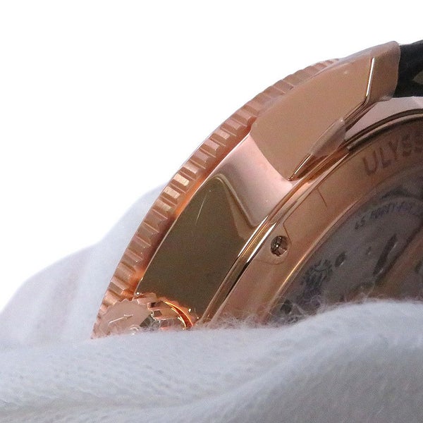 ユリスナルダン マリーン トルピユール ムーンフェイズ 1192-310-0A/1A ULYSSE NARDIN 腕時計 白文字盤