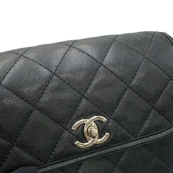 シャネル チェーンショルダーバッグ マトラッセ ココマーク スモールメッセンジャーバッグ ラムスキン AS2447 CHANEL 黒