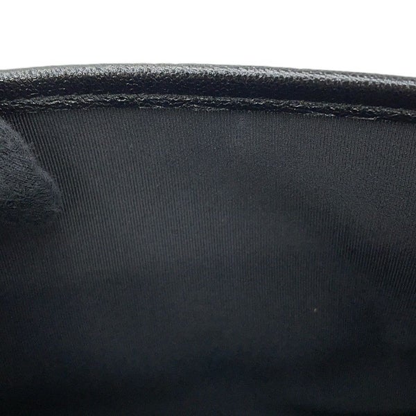 シャネル チェーンショルダーバッグ マトラッセ ココマーク スモールメッセンジャーバッグ ラムスキン AS2447 CHANEL 黒