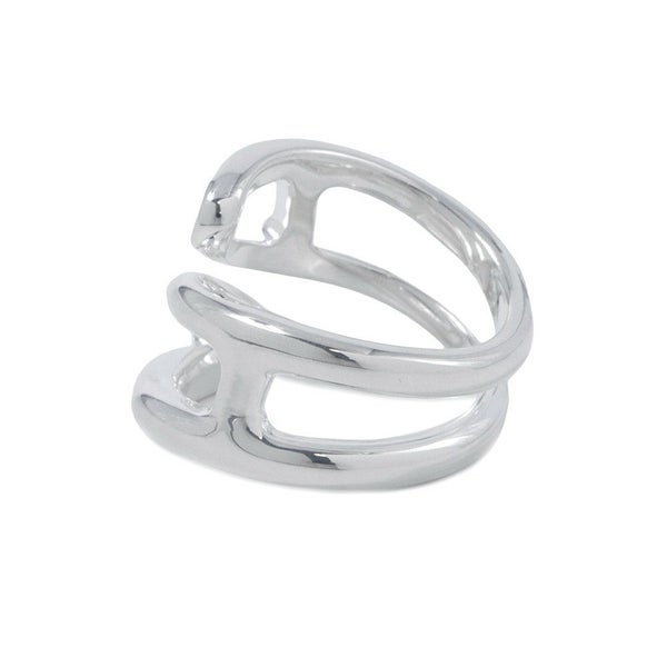 エルメス リング シェーヌダンクル パンク Chaine d'Ancre Punk SV925シルバー サイズ48 HERMES 指輪