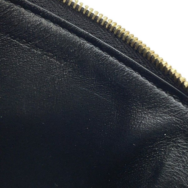 セリーヌ コインケース トリオンフ レザー 10C663 CELINE カードポーチ 黒