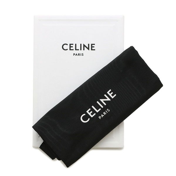 セリーヌ コインケース トリオンフ レザー 10C663 CELINE カードポーチ 黒