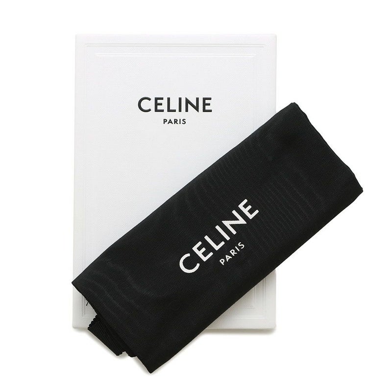 セリーヌ コインケース トリオンフ レザー 10C663 CELINE カードポーチ 黒