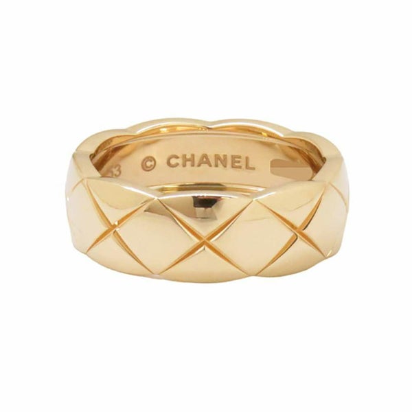 シャネル リング ココ クラッシュ コレクション ミディアムモデル K18YG リングサイズ53 J10571 CHANEL