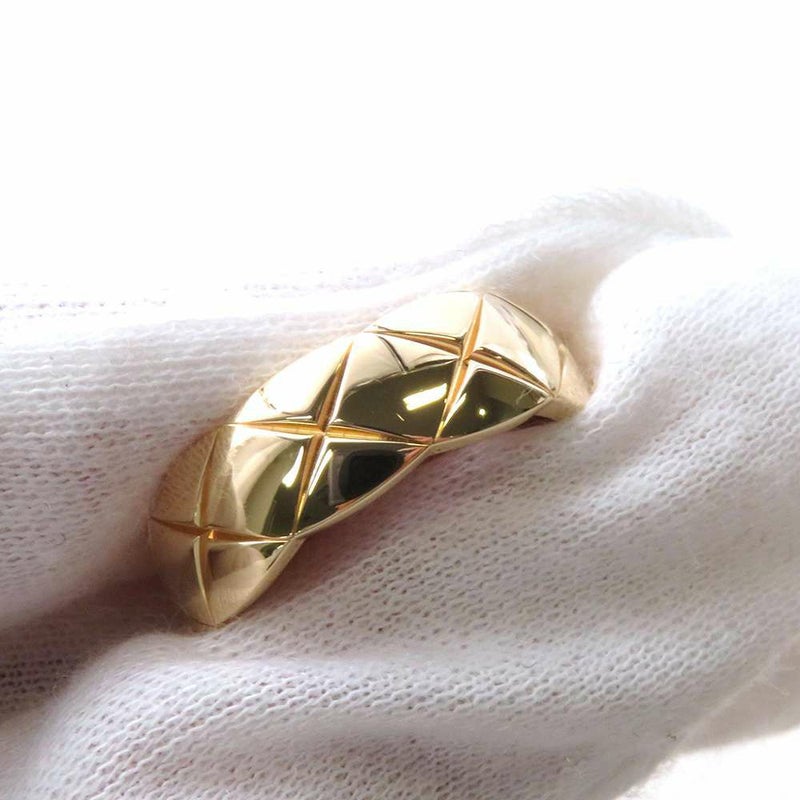 シャネル リング ココ クラッシュ コレクション ミディアムモデル K18YG リングサイズ53 J10571 CHANEL