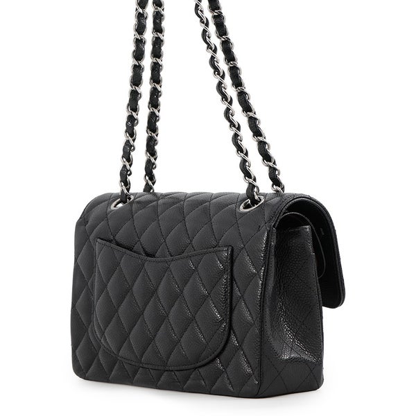 シャネル チェーンショルダーバッグ マトラッセ23 ココマーク ダブルチェーン A01113 CHANEL バッグ 黒
