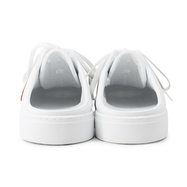 グッチ サンダル エース ACE ラバー レディースサイズ36 652520 GUCCI 靴 サボ 白