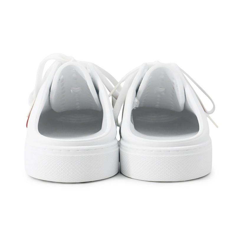 グッチ サンダル エース ACE ラバー レディースサイズ36 652520 GUCCI 靴 サボ 白