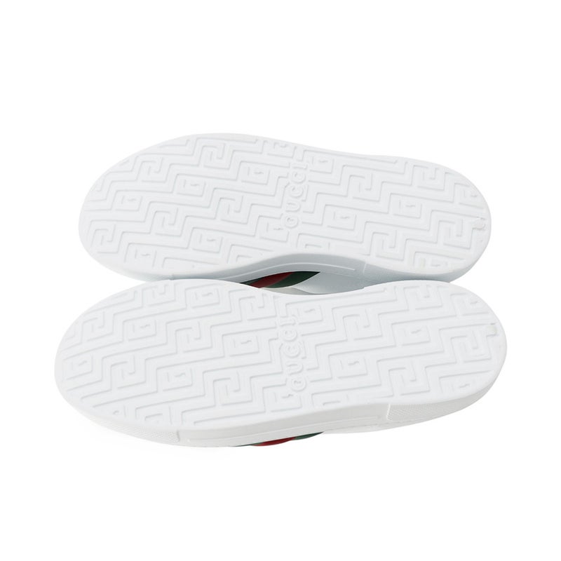 グッチ サンダル エース ACE ラバー レディースサイズ36 652520 GUCCI 靴 サボ 白