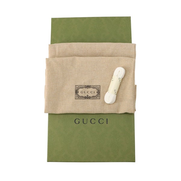 グッチ サンダル エース ACE ラバー レディースサイズ36 652520 GUCCI 靴 サボ 白