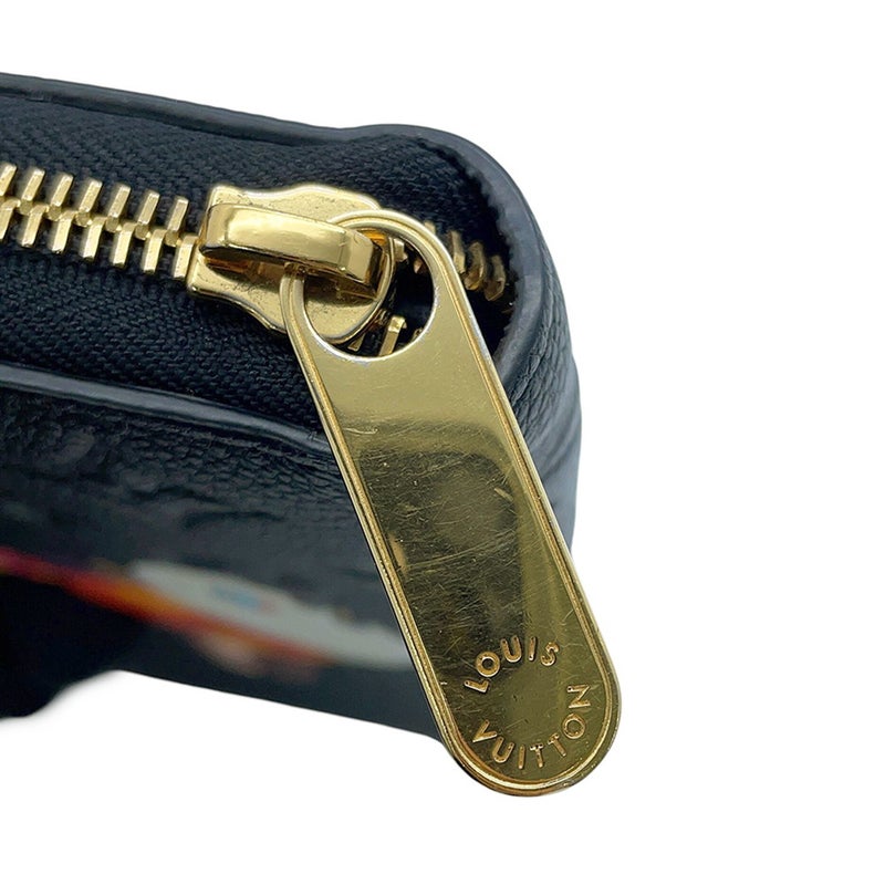 ルイヴィトン 長財布 モノグラム・アンプラント LV × TM ジッピー・ウォレット パンダ 日本限定 M14160 村上隆コラボ 黒 ブラック