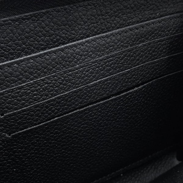 ルイヴィトン 長財布 モノグラム・アンプラント LV × TM ジッピー・ウォレット パンダ 日本限定 M14160 村上隆コラボ 黒 ブラック