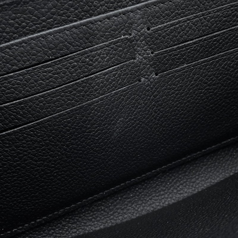 ルイヴィトン 長財布 モノグラム・アンプラント LV × TM ジッピー・ウォレット パンダ 日本限定 M14160 村上隆コラボ 黒 ブラック