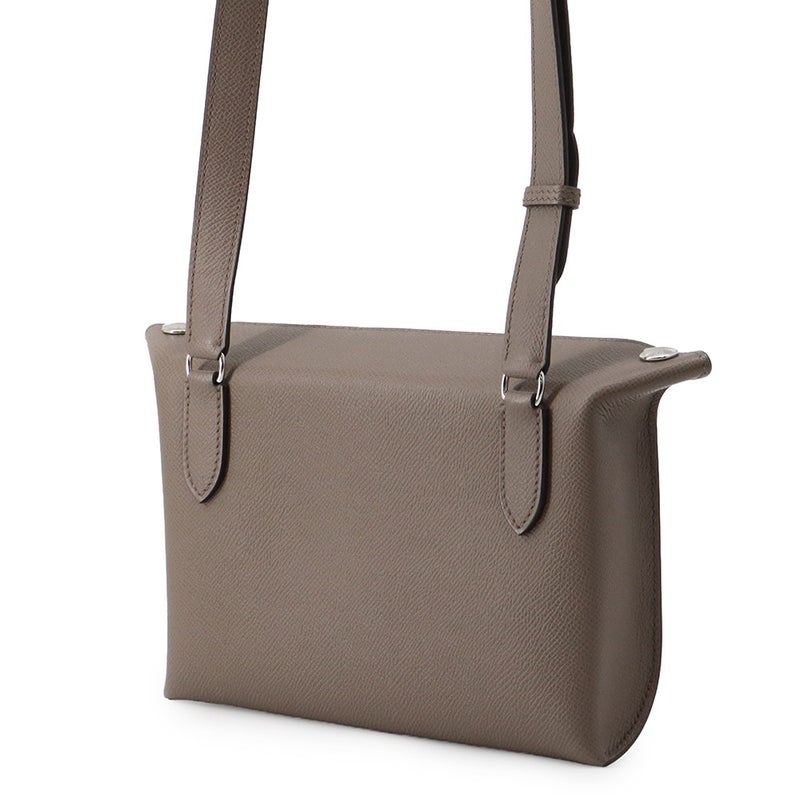 エルメス ショルダーバッグ ヴィドポッシュ エタン/シルバー金具 エプソン K刻印 HERMES