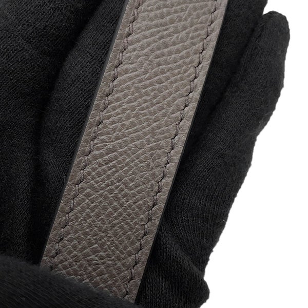 エルメス ショルダーバッグ ヴィドポッシュ エタン/シルバー金具 エプソン K刻印 HERMES