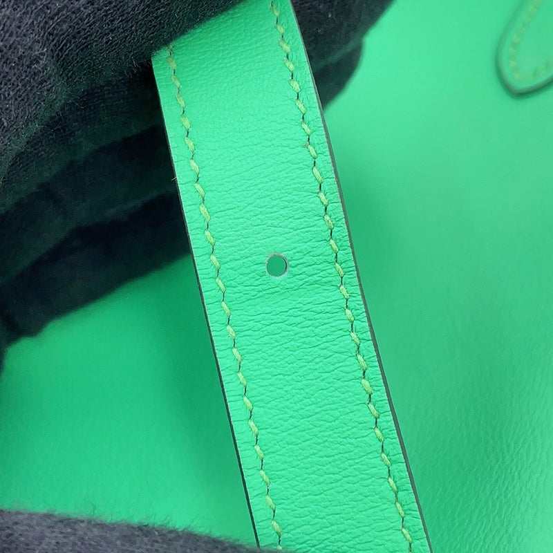 エルメス ショルダーバッグ ケリー ムーヴ ヴェールコミック/シルバー金具 エバーカーフ B刻印 HERMES