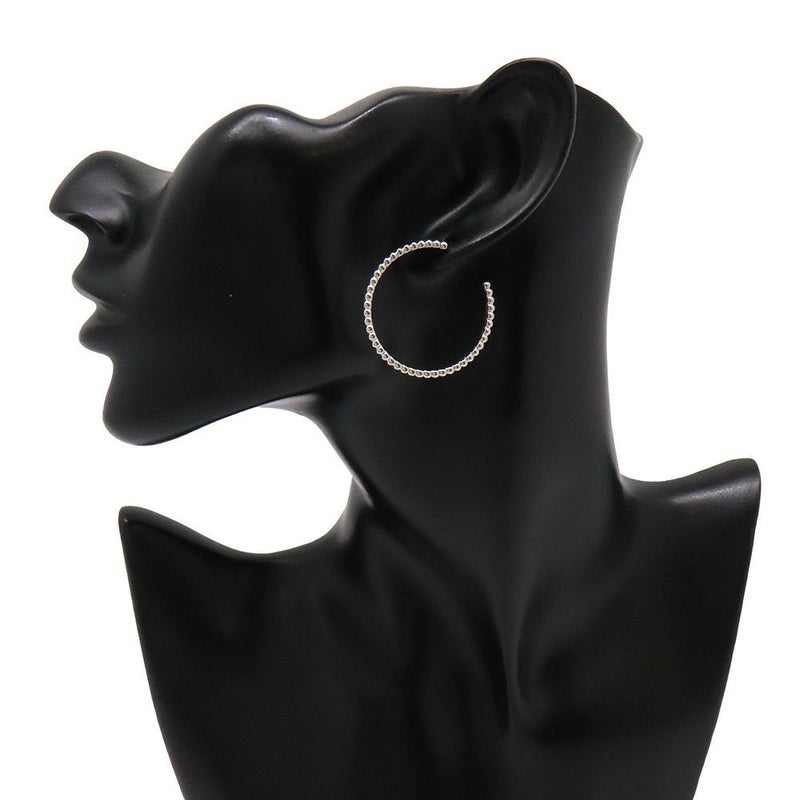 ヴァンクリーフ&アーペル ピアス ペルレ フープ スモールモデル K18WGホワイトゴールド Van Cleef&Arpels