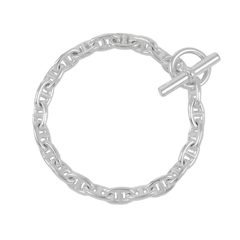 エルメス ブレスレット シェーヌダンクルTPM 22コマ SV925シルバー HERMES ジュエリー