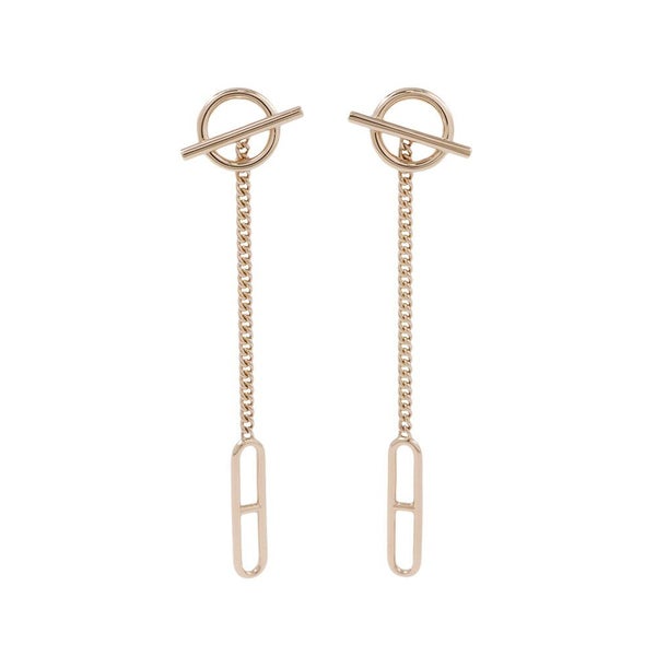 エルメス ピアス エシャペ K18PGピンクゴールド HERMES Echapee ジュエリー