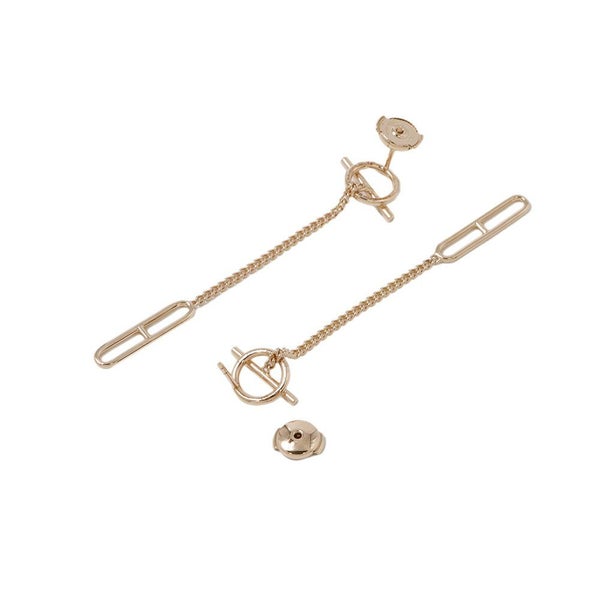 エルメス ピアス エシャペ K18PGピンクゴールド HERMES Echapee ジュエリー