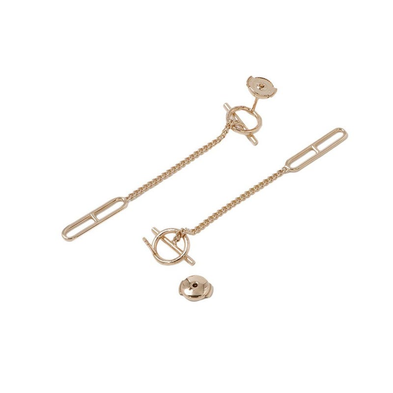 エルメス ピアス エシャペ K18PGピンクゴールド HERMES Echapee ジュエリー